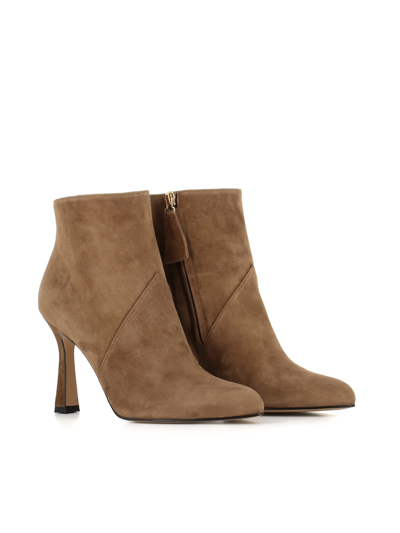 Shop Antonio Barbato Ankle Boot Mj1061 In Beige