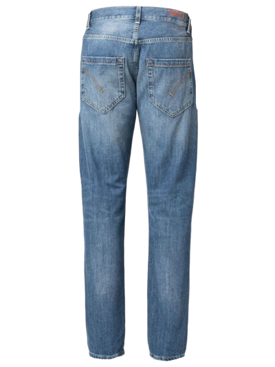 Shop Dondup Blue Cotton Jeans