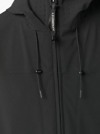 Shop C.p. Company Metropolis Series Metroshell Hooded Jacket In Nero