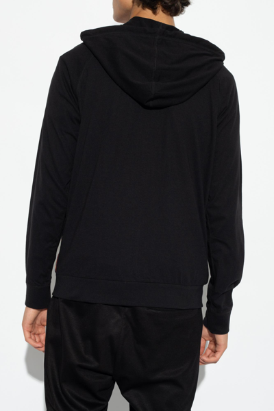 Shop Paul Smith Hoodie With Logo Patch In Nero