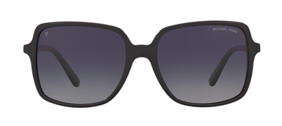 Shop Michael Kors Square Frame Sunglasses In Black