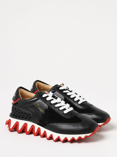 Shop Christian Louboutin Sneakers Woman Black Woman