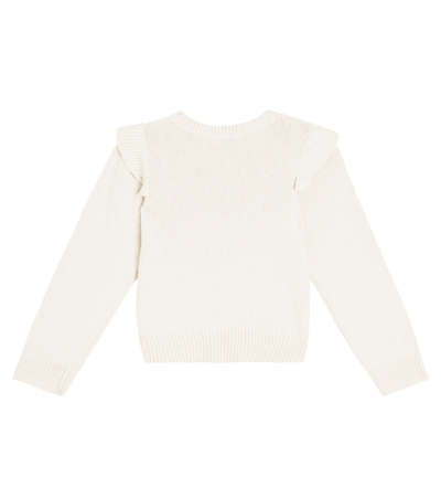 Shop The New Society Lucia Cable-knit Wool-blend Sweater In Beige
