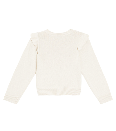 The New Society Lucia Cable-knit Wool-blend Sweater In Beige