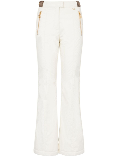 Shop Balmain White Ski Trousers