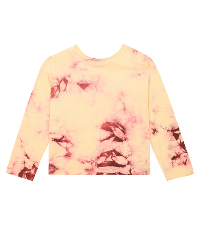 Shop The New Society X Smileyworld® Tie-dye Cotton T-shirt In Multicoloured