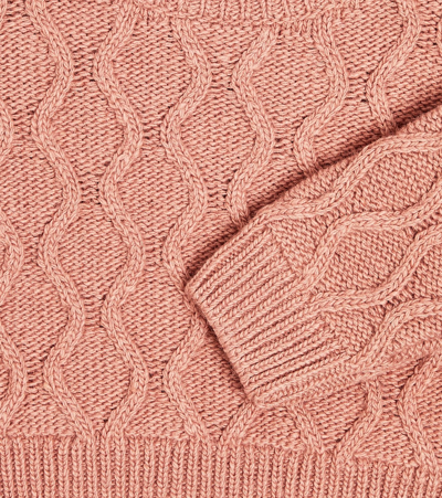 Shop The New Society Baby Fantasy Wool-blend Sweater In Pink