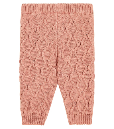 Shop The New Society Baby Fantasy Wool-blend Sweatpants In Pink