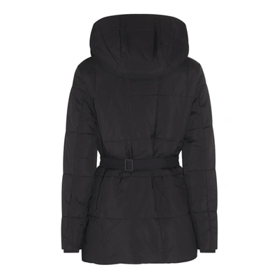 Shop Burberry Coats Black