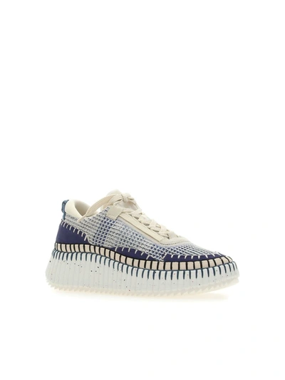 Shop Chloé Sneakers In Cosmic Blu