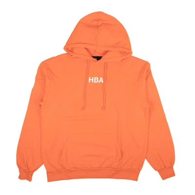 Shop Hood By Air Orange Logo Hoodie
