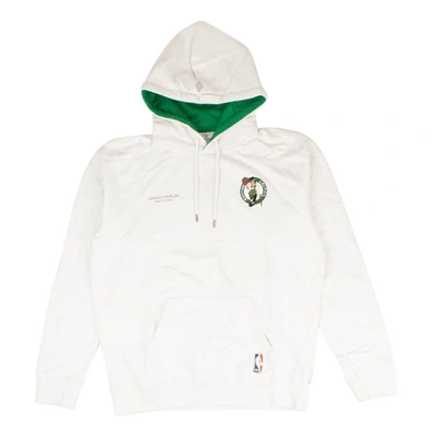 Shop Marcelo Burlon County Of Milan White Boston Celtics Hoodie