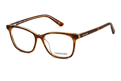 Shop Calvin Klein Ck20509 241 Rectangular Eyeglasses 53 Mm In Multi