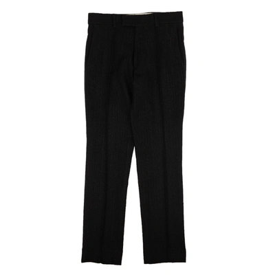 Amiri Black Boucle Regular Track Pants In Black