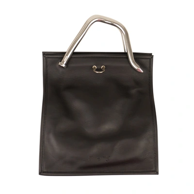 Shop Off-white Black Nailed Tote Bag