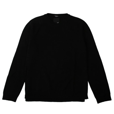 Shop Valentino Black Maglia Studded Cashmere Sweater