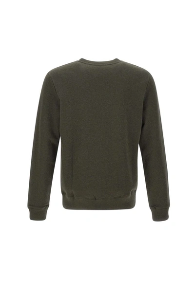 Shop Apc A.p.c. "item" Cotton Sweatshirt In Green