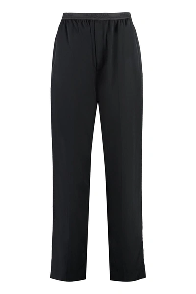 Shop Balenciaga Pants In Black