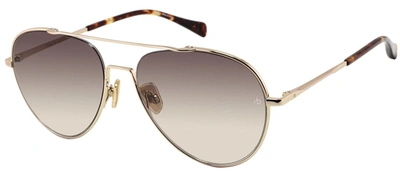 Shop Rag & Bone Rnb1036/g/s La 006j Aviator Polarized Sunglasses In Brown