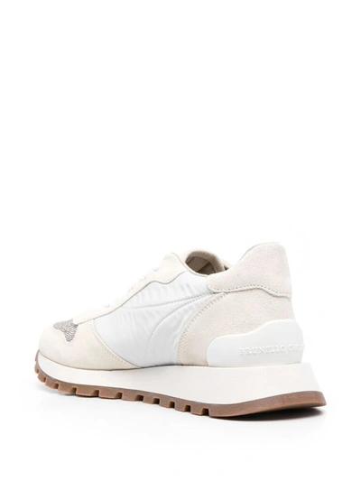 Shop Brunello Cucinelli Sneakers Shoes In White