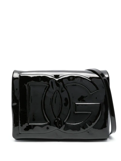 Dolce & Gabbana patent leather mules