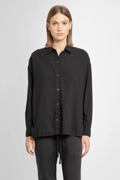Shop James Perse Woman Black Shirts