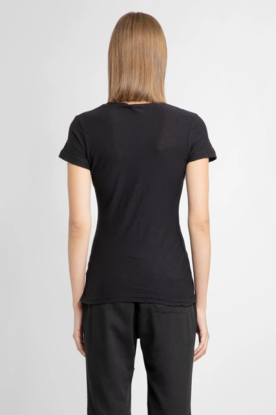Shop James Perse Woman Black T-shirts