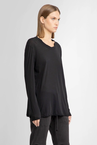 James Perse T-shirts In Black