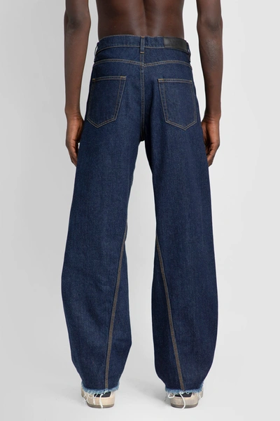 Shop Lanvin Man Blue Jeans