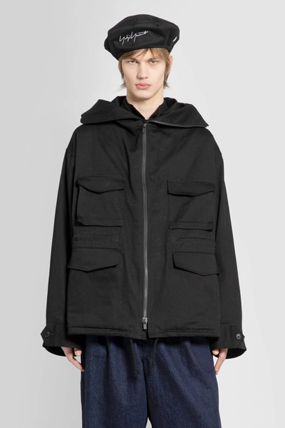 Shop Yohji Yamamoto Man Black Jackets