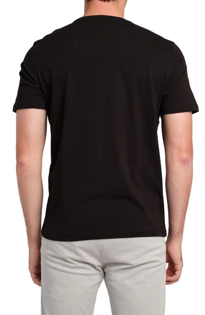 Shop Zachary Prell Zachary Crewneck Cotton T-shirt In Black