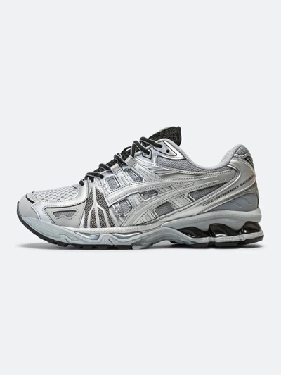 Shop Asics Kayano Legacypure Silver Gel In Metallic