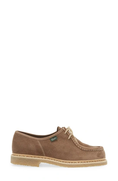 Shop Paraboot Micka Derby In Velours Smoky