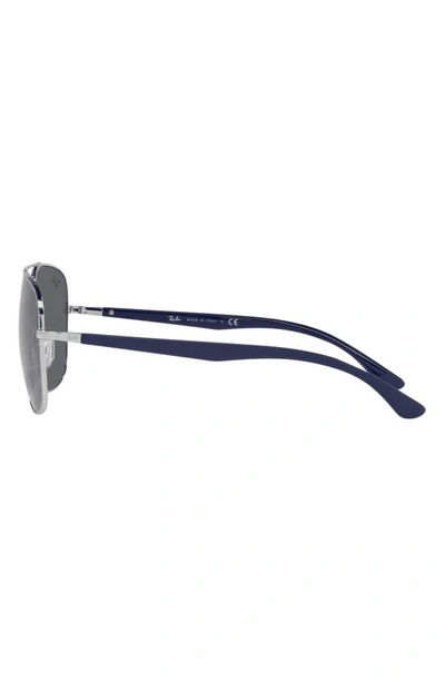 Ray Ban Ray-ban Aviator Frame Sunglasses In Silver