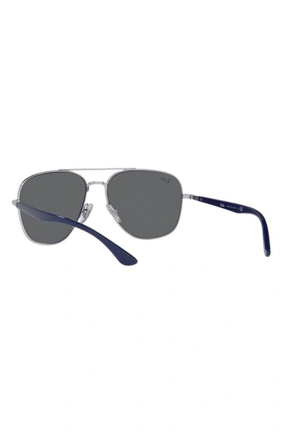 Ray Ban Ray-ban Aviator Frame Sunglasses In Silver