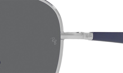 Ray Ban Ray-ban Aviator Frame Sunglasses In Silver
