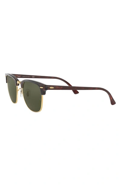 Ray Ban Ray-ban Clubmaster 55mm Square Sunglasses In Tortoise