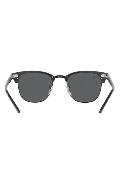 Shop Ray Ban Clubmaster 55mm Square Sunglasses In Dark Grey