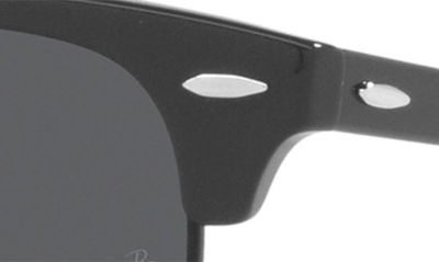 Shop Ray Ban Clubmaster 55mm Square Sunglasses In Dark Grey