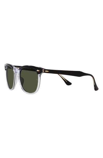 Ray Ban Eagle Eye 56mm Gradient Pillow Sunglasses In Green