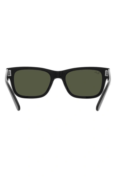 Ray Ban Mr. Burbank 52mm Rectangular Sunglasses In Black