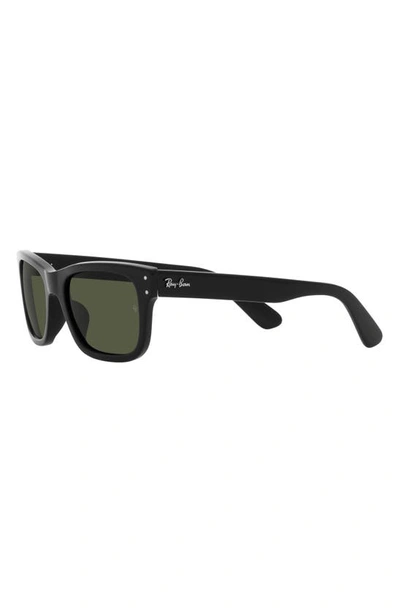 Ray Ban Mr. Burbank 52mm Rectangular Sunglasses In Black