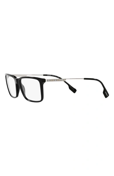 Shop Burberry 55mm Optical Glasses In Black