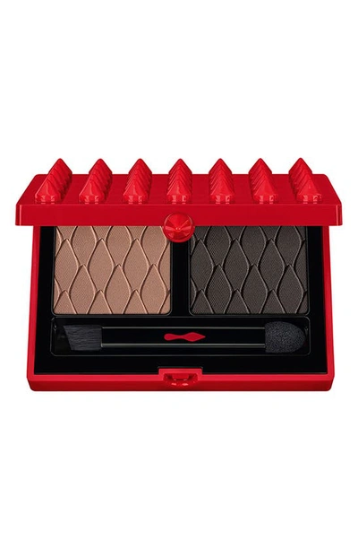 Shop Christian Louboutin Abracadabra Le Duo Eyeshadow Palette In Epic Taupe