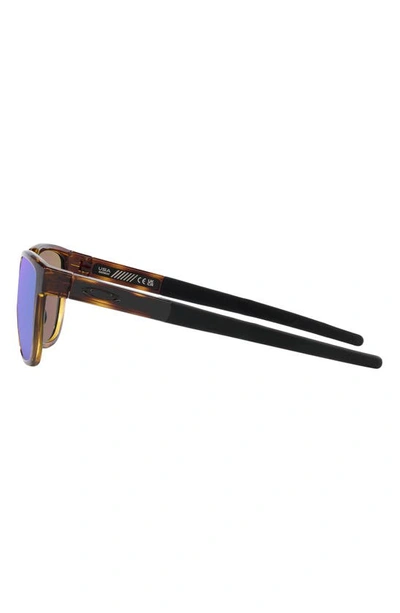 Oakley Actuator 57mm Polarized Rectangular Sunglasses In Tortoise