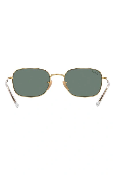Ray Ban 57mm Polarized Pillow Sunglasses In Polar Grey