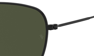 Ray Ban Frank 54mm Square Sunglasses In Black