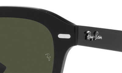 Ray Ban Ray-ban Mens Black Erick Rb4398 Acetate Sunglasses In Black