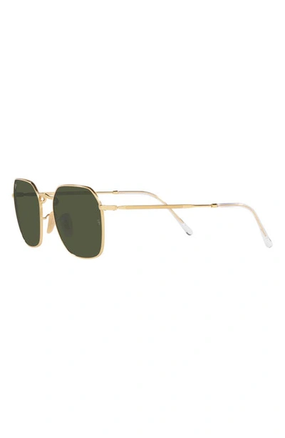 Ray Ban Jim 53mm Irregular Sunglasses In Gold Flash