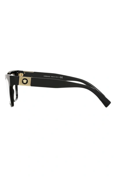 Shop Versace 53mm Optical Glasses In Black